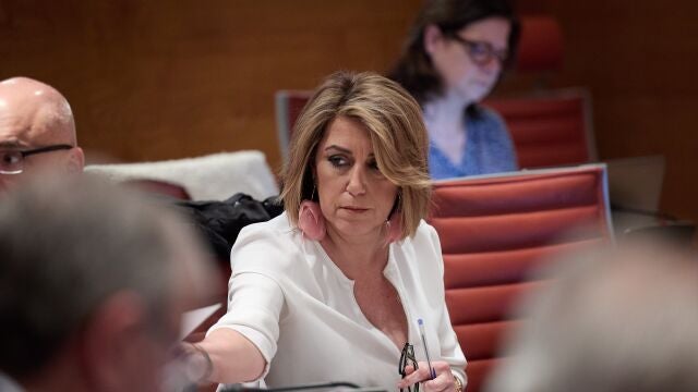 La ex presidenta de la Junta de Andalucí y senadora Susana Díaz