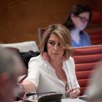 La ex presidenta de la Junta de Andalucí y Senadora Susana Díaz