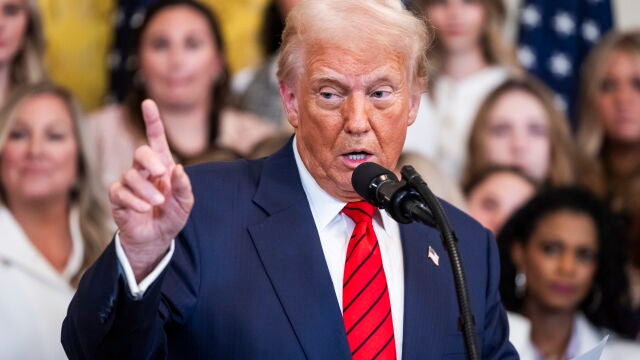US President Donald Trump signs executive order on transgender athletes