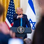 Israeli Prime Minister Netanyahu and US President Donald Trump hold press conference