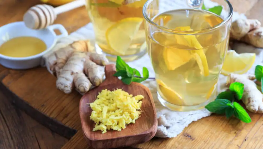 Infusión de jengibre