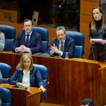 Primero pleno del año 2025 en la Asamblea de Madrid. Grupo Parlamentario Vox © Alberto R. Roldán / Diario La R