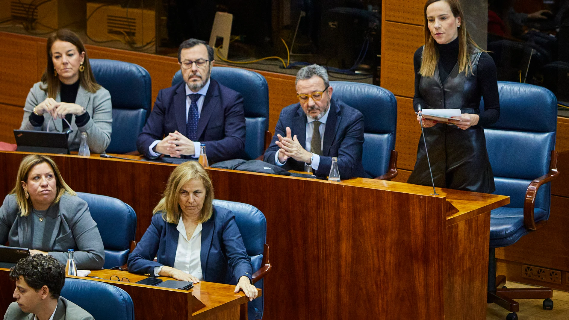 Primero pleno del año 2025 en la Asamblea de Madrid. Grupo Parlamentario Vox © Alberto R. Roldán / Diario La Razón 06 02 2025