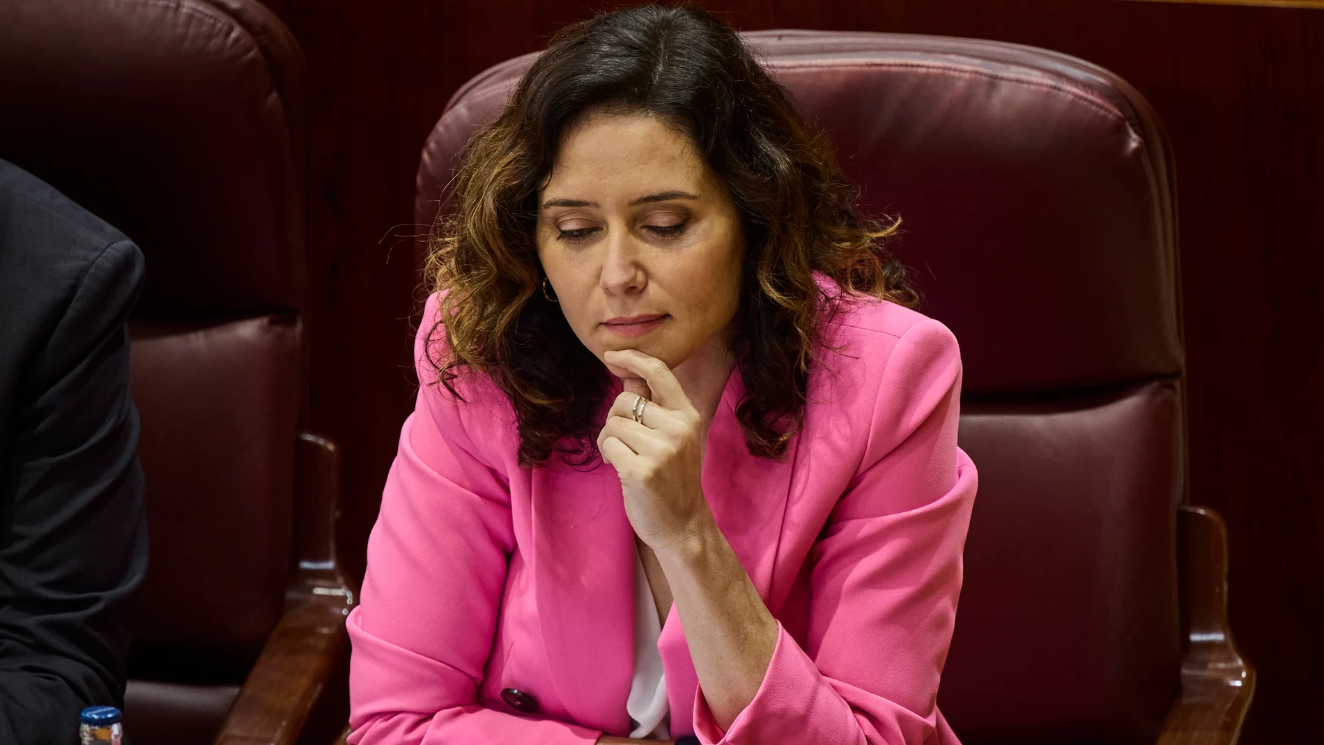 Isabel Díaz Ayuso, en la Asamblea de Madrid