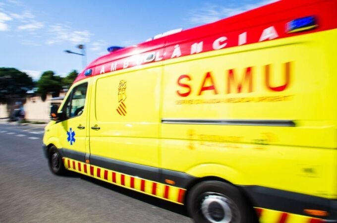 Alicante.- Sucesos.- Un motorista muere en un accidente en la autovía A-7 en Castalla