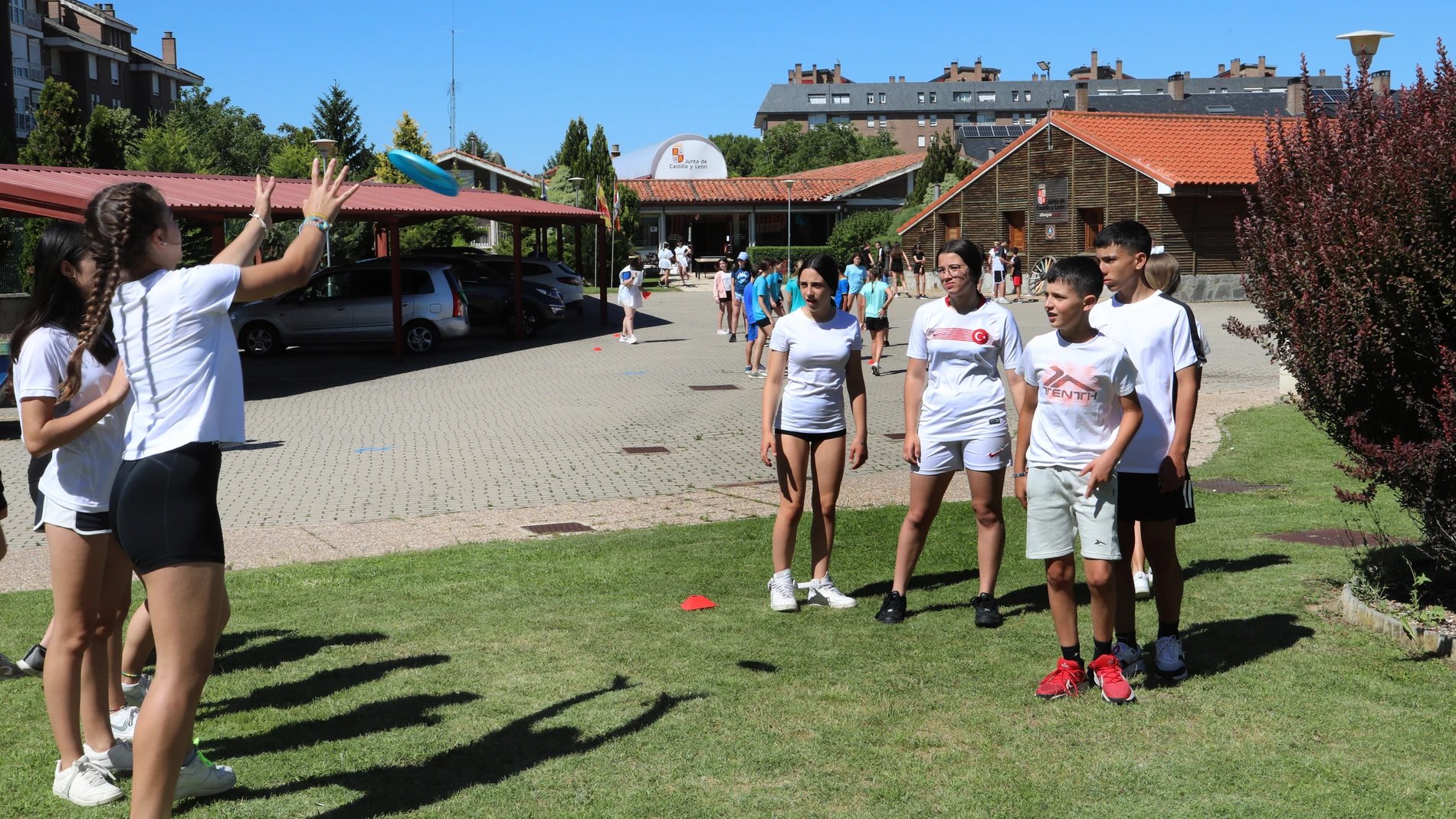Campamento multiaventura organizado por la Junta de Castilla y León