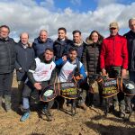 González Corral en la final de campeonato de España de galgos celebrada en Madrigal de las Altas Torres (Ávila)