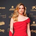 Chiara Ferragni acapara todas las miradas en la alfombra roja de los Goya 2025