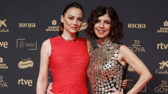 Maribel Verdú en la alfombra roja de los Premios Goya 2025 en Granada.