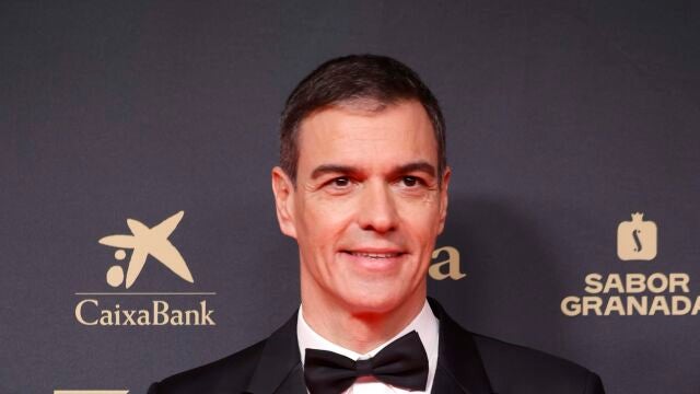 Pedro Sánchez en la gala de los Goya