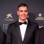 Pedro Sánchez en la gala de los Goya