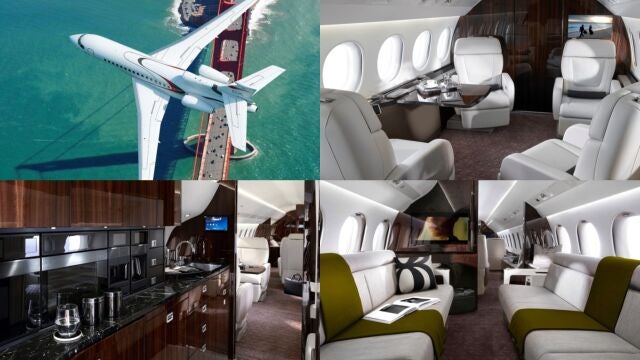 Verstappen amplia su flota con un lujoso falcon 8X: todos los secretos del nuevo jet del campeón