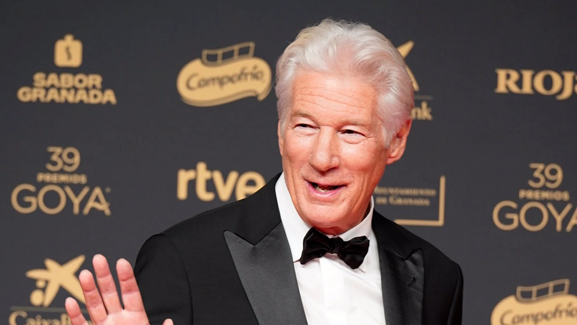 Richard Gere en la gala de los premios Goya
