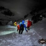 Rescate de dos montañeros en la Peña Ubiña