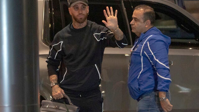 Sergio Ramos ya está en Monterrey 