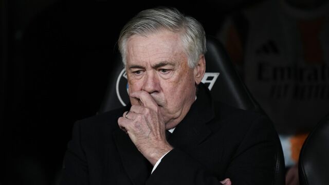 Fútbol.- Carlo Ancelotti: "No quiero hablar del árbitro, ni entrar en una polémica que ya es bastante grande"