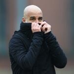 Pep Guardiola, entrenador del Manchester City