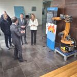 La alta tecnología y la robótica llega a la Región de Murcia. La consejera Marisa López Aragón visita al Centro Tecnológico del Metal