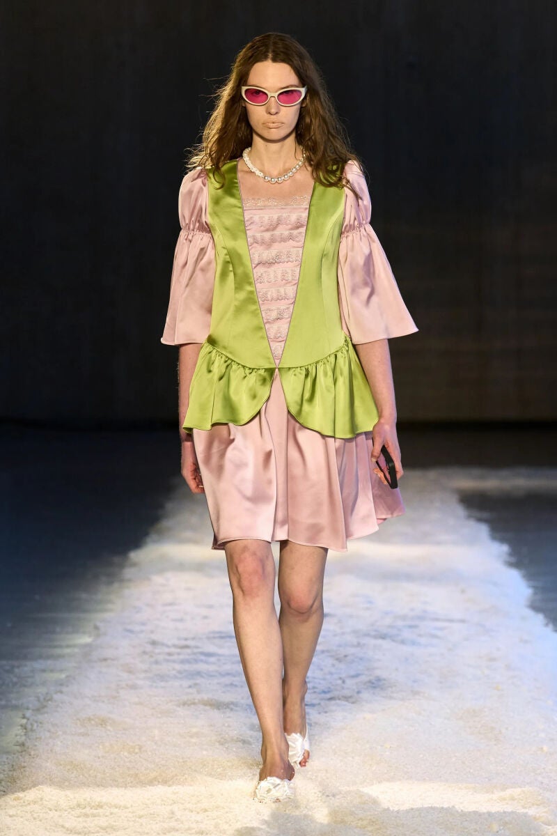 Desfile de Sandy Liang en la Semana de la Moda de Nueva York.