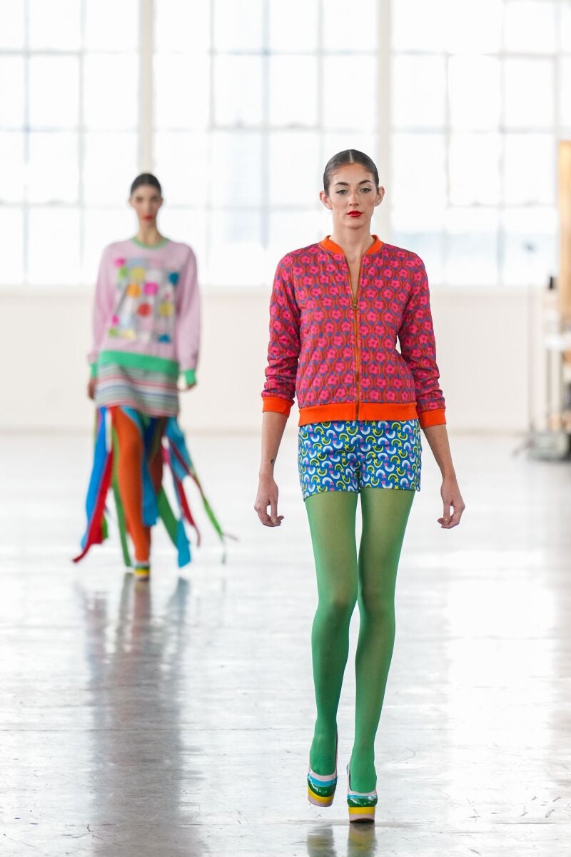 Desfile de Ágatha Ruiz de la Prada en la Semana de la Moda de Nueva York.
