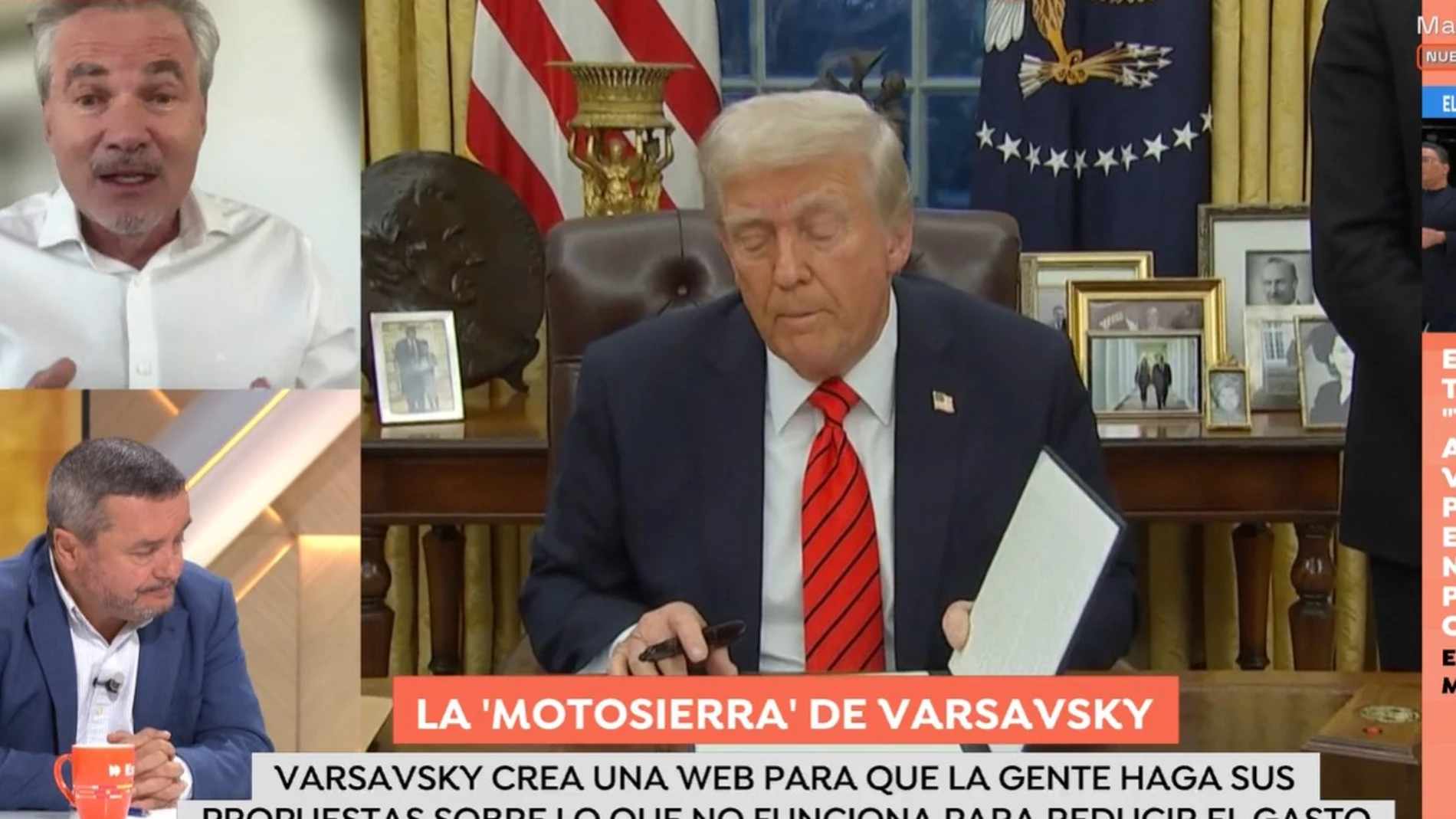 Así es la motosierra que haría Martín Varsavsky en España: "es indispensable después del despilfarro socialista"