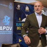 El seleccionador nacional de fútbol, Luis de la Fuente, protagoniza los Desayunos de la APDV, organizados por la Asociación de la Prensa Deportiva de Valladolid.