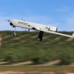 Imagen de un UAV Tarsis de la empresa española Aertec