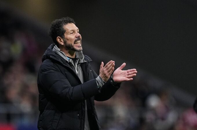 Simeone, entrenador del Atlético de Madrid