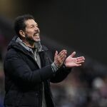 Simeone, entrenador del Atlético de Madrid