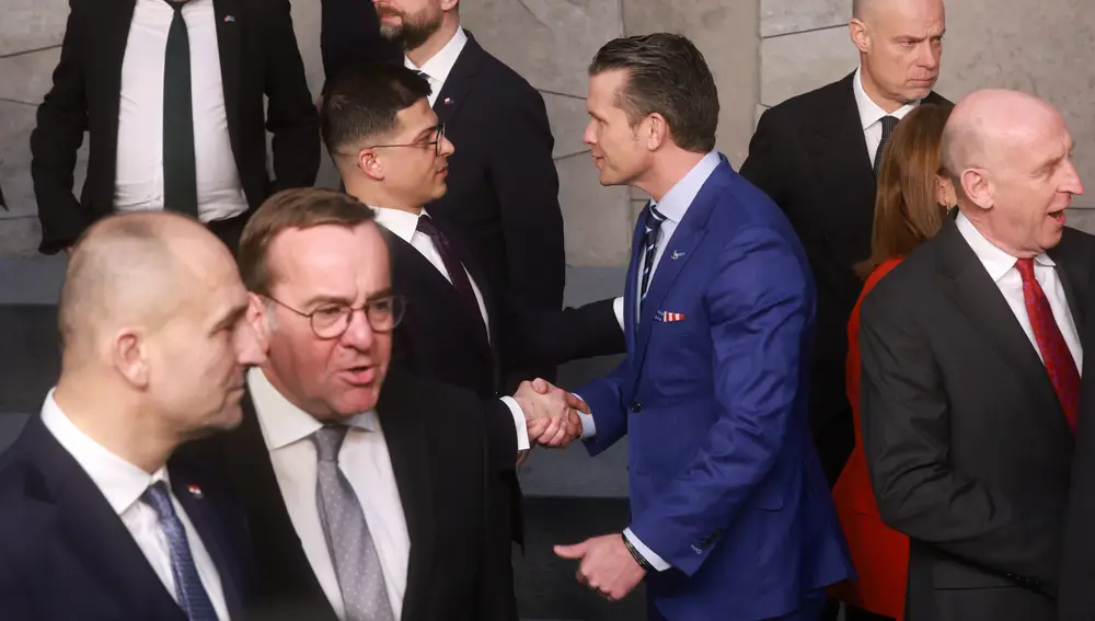 NATO defense ministers' meeting at the alliance's headquarters in Brussels