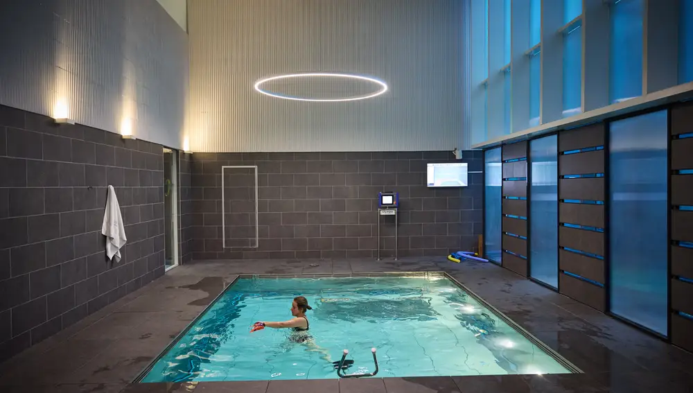 Interior de las instalaciones del centro Olympia, ubicado en Madrid