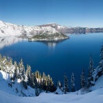 Lago del Cráter, en Oregón 