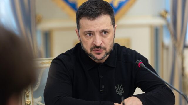 El presidente ucraniano, Volodimir Zelenski