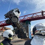 Accidente de tráfico en Mejorada del Campo (Madrid)