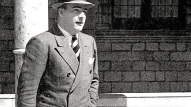 Josep Tarradellas en su época como conseller de Companys