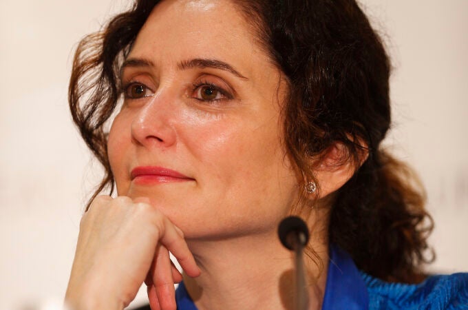 Isabel Díaz Ayuso en el foro de debate organizado por la Fundación Sargadelos