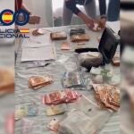 Dinero encontrado en el domicilio