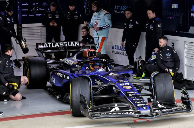 Presentación de equipo Williams en el circuito de Silverstone