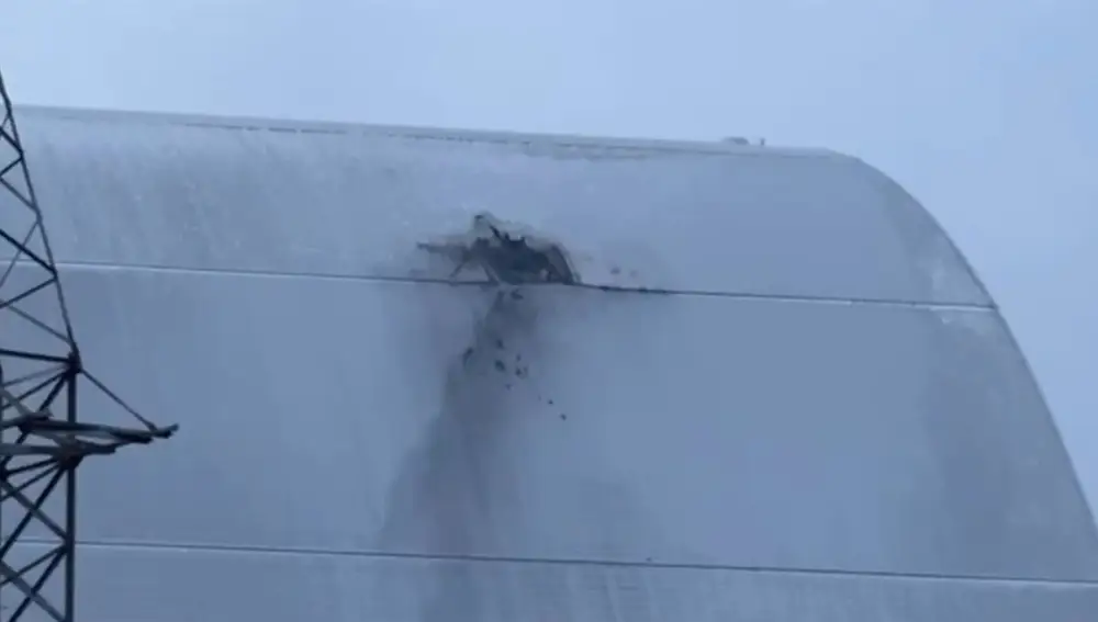 La ONU alerta del riesgo de un "accidente nuclear incontrolable" tras el impacto de un dron en Chernóbil