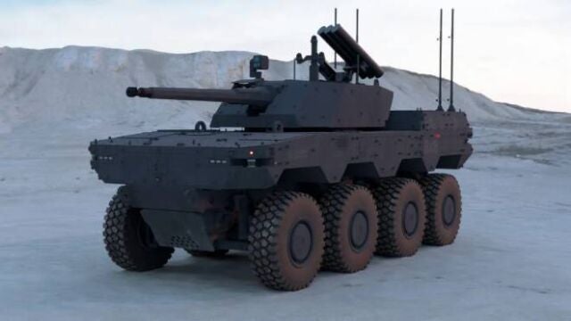 HAVOC RCV, el nuevo vehículo de combate robótico equipado con 5 toneladas de armamento.