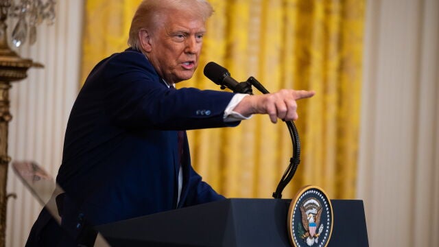 India Prime Minister Narendra Modi meets with US President Donald Trump at the White House