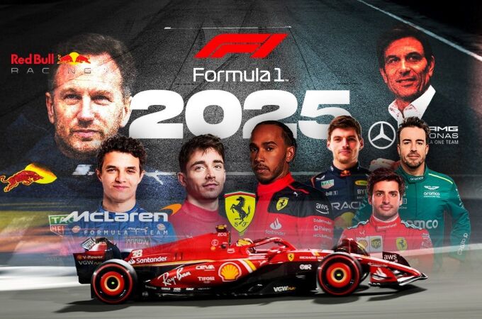 Presentación del Mundial de F1 2025 (75 aniversario): horario y dónde ver