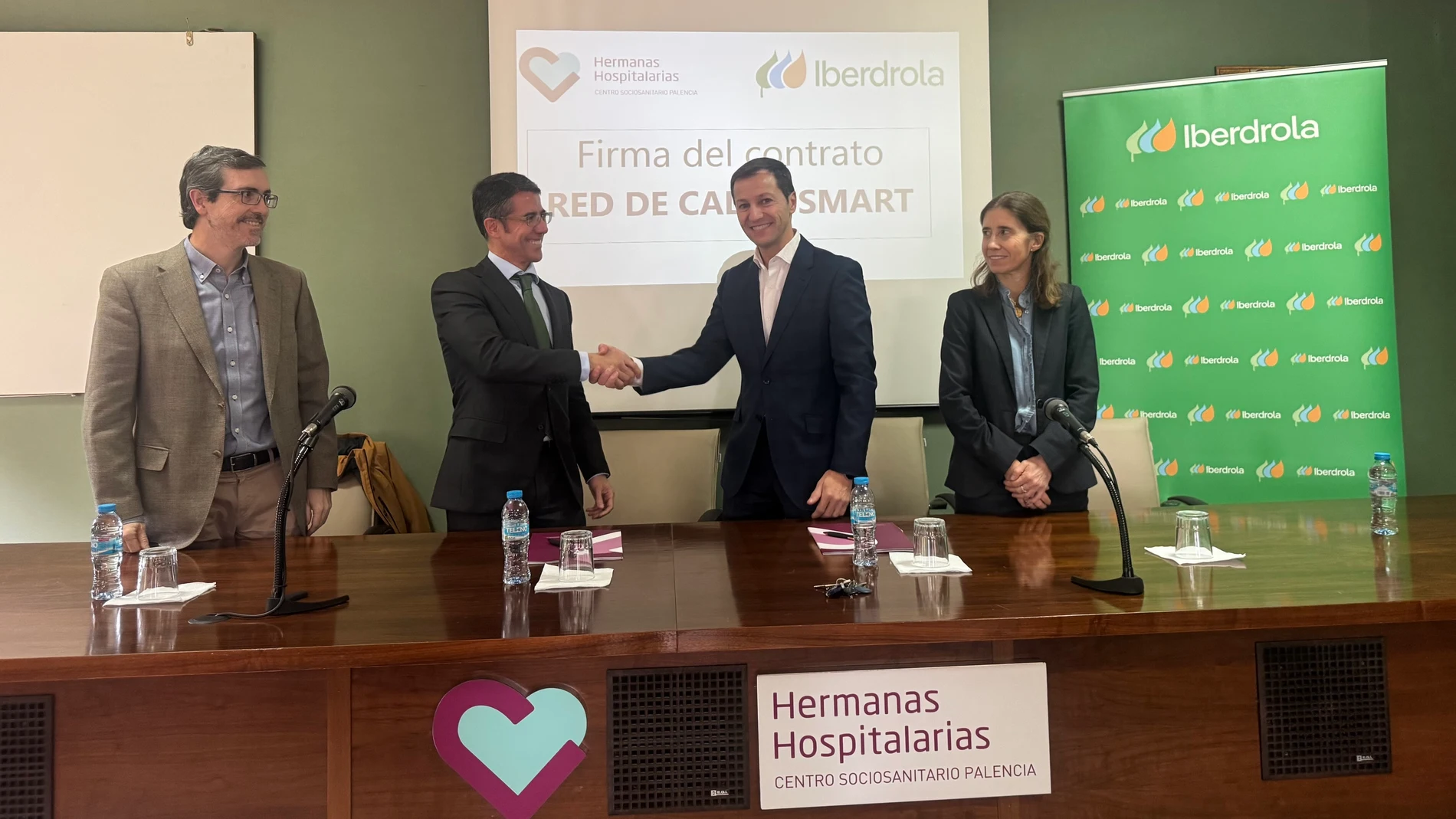 Hermanas Hospitalarias se ‘engancha’ a la red de calor renovable de Iberdrola en Palencia