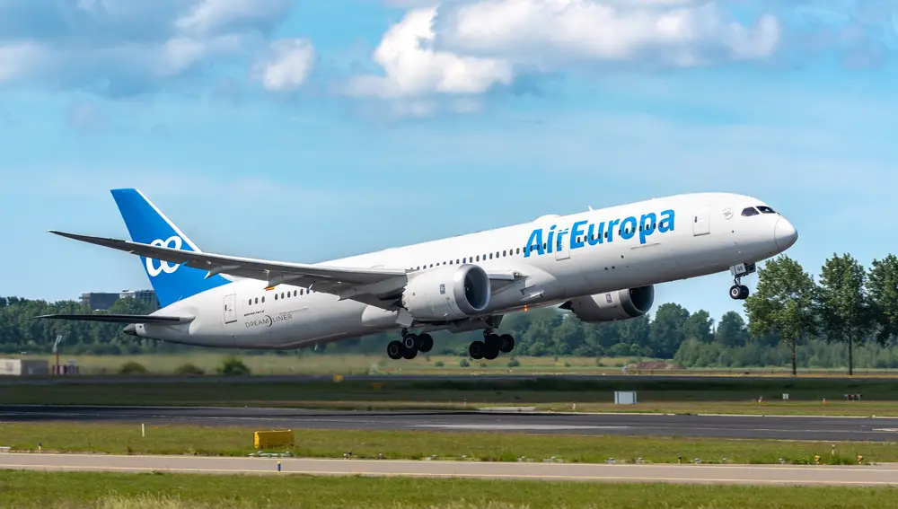 El 787 Dreamliner de Air Europa, que volará a Turquía