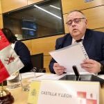 Alejandro Vázquez Ramos en el último pleno de la Comisión de Recursos Humanos del Sistema Nacional de Salud.