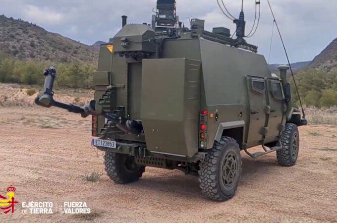 Imagen del Vamtac ST5 Pitón del Ejército de Tierra