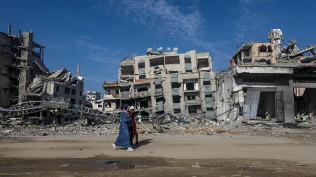 Destruction in Gaza