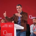 Pedro Sánchez asiste al 10º Congreso del PSE-EE en San Sebastián