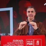 Pedro Sánchez asiste al 10º Congreso del PSE-EE en San Sebastián