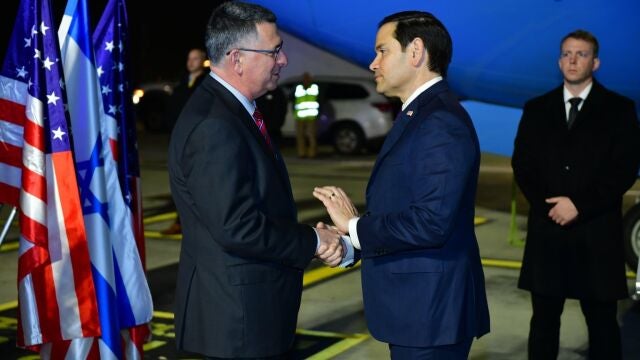 Marco Rubio llega a Israel en su primera visita oficial como secretario de Estado